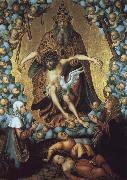 Lucas  Cranach The Trinity oil painting artist